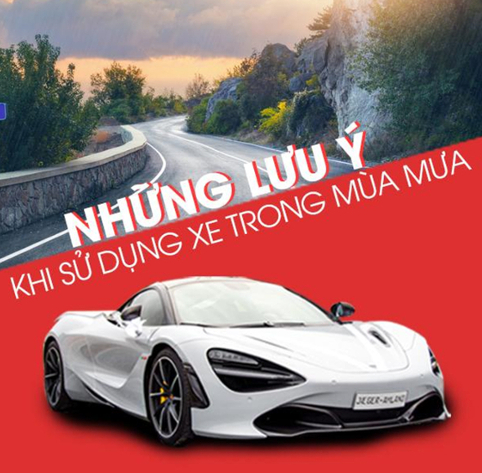 Những lưu ý khi sử dụng ô tô mùa mưa