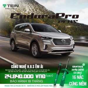 Thay phuộc TEIN EnduraPro Plus Nhật Bản cho xe Hyundai Santafe tại Đồng Tháp