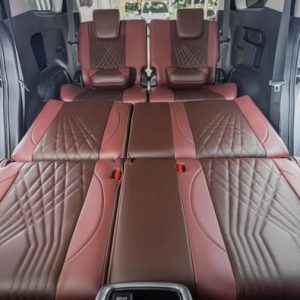 Ghế thành giường độc lập cho Toyota Fortuner - Độ xe không làm mất zin