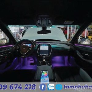 Đón Tết sang - Nâng tầm Vinfast Lux với led nội thất cao cấp