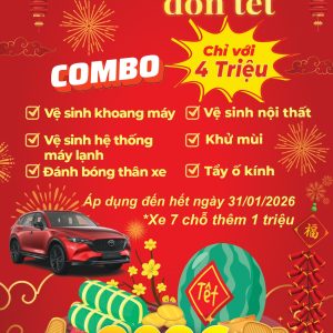 Dọn xe đón Tết - Tâm Phú Hào ưu đãi lớn