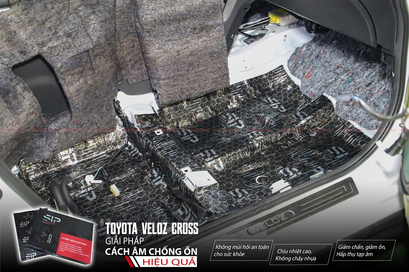 Cách âm chống ồn SIP cho Toyota Veloz Cross - Image 3