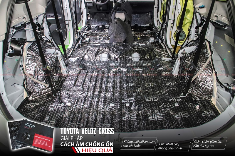 Cách âm chống ồn SIP cho Toyota Veloz Cross - Image 4