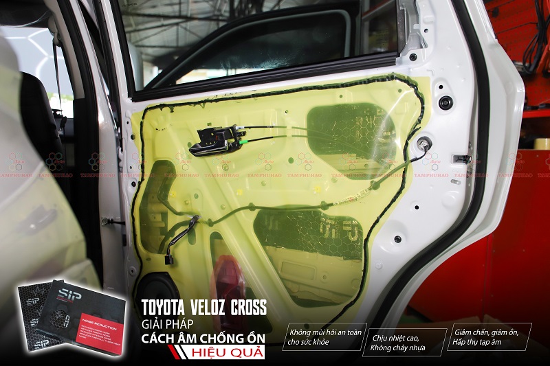 Cách âm chống ồn SIP cho Toyota Veloz Cross - Image 7