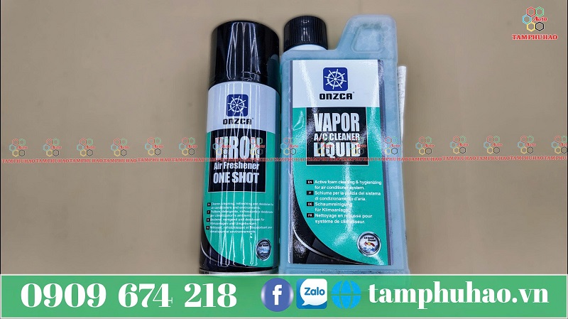 ONZCA VAPOR A/C CLEANER LIQUID - Vệ sinh và khử mùi dàn lạnh - Image 4
