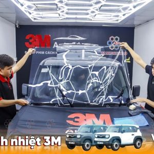 Dán Phim cách nhiệt 3M chính hãng – Bảo vệ xe toàn diện, mát mẻ mọi hành trình