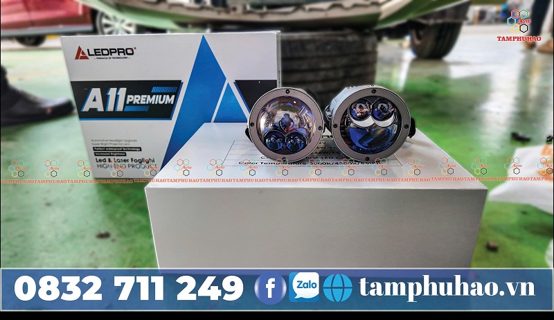 Nâng cấp bị gầm Ledpro A11 Premium cho Toyota Innova