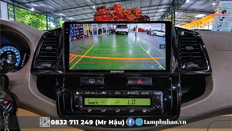 Nâng cấp màn hình Zestech ZX10 & Camera lùi HD cho Toyota Fortuner - Image 4