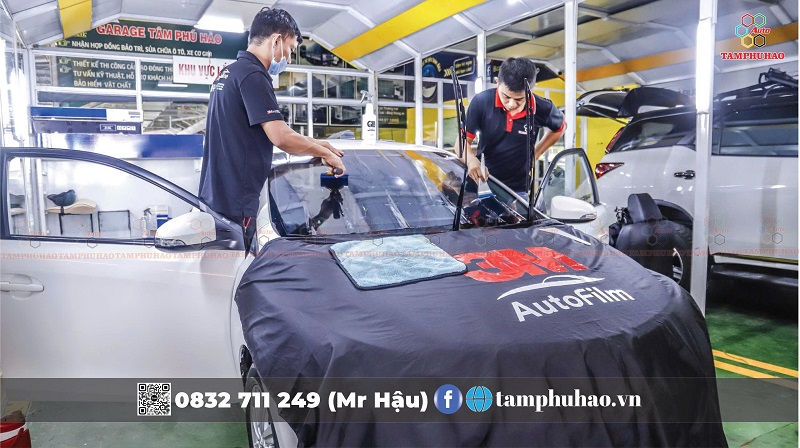 Dán phim cách nhiệt 3M cho Toyota Vios – Bảo vệ nội thất, tăng sự thoải mái