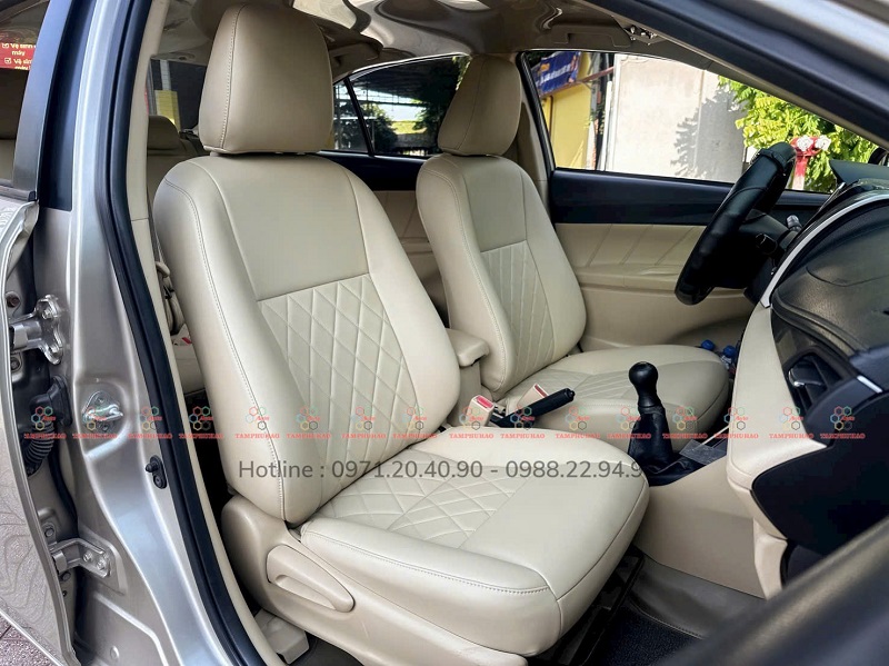 Bọc ghế da Nappa cao cấp cho Toyota Vios - Image 2