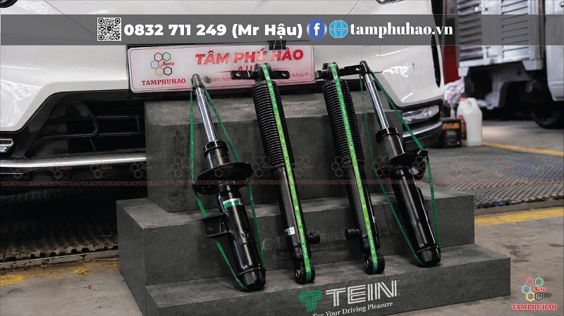 Lắp phuộc Tein cho xe điện Vinfast VF8
