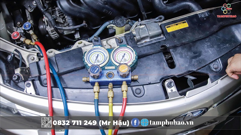 Thay lốc lạnh, dàn nóng và dàn lạnh cho Toyota Vios - Image 7