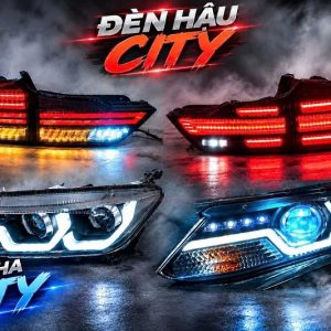 Bộ đèn Pha Led và đèn Hậu Led nâng cấp cho Honda City